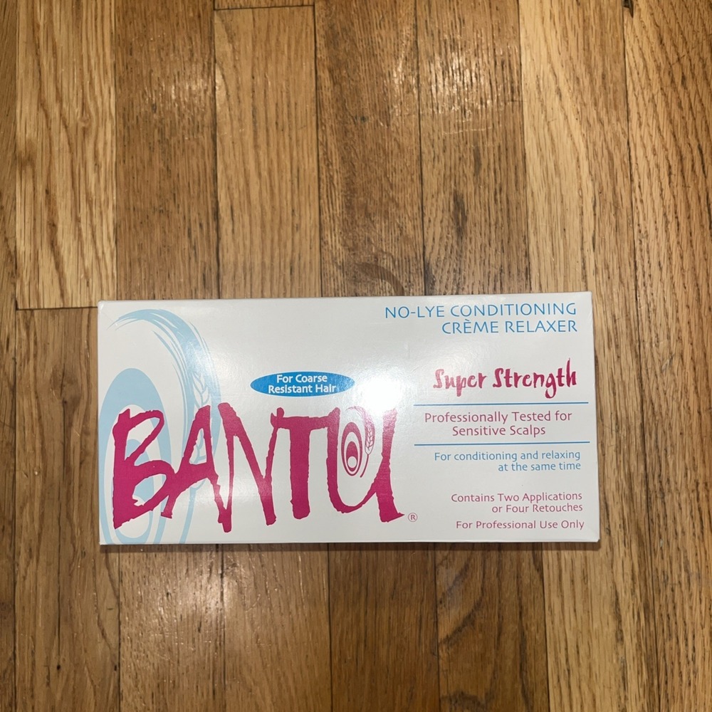 Bantu‎ No-Lye Creme Relaxer-Super Strength For Course Resistant Hair